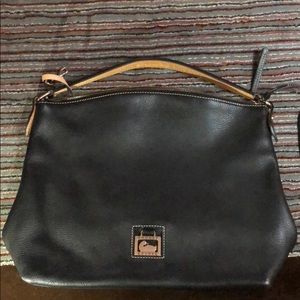 Dooney & Burke Black Leather Bag